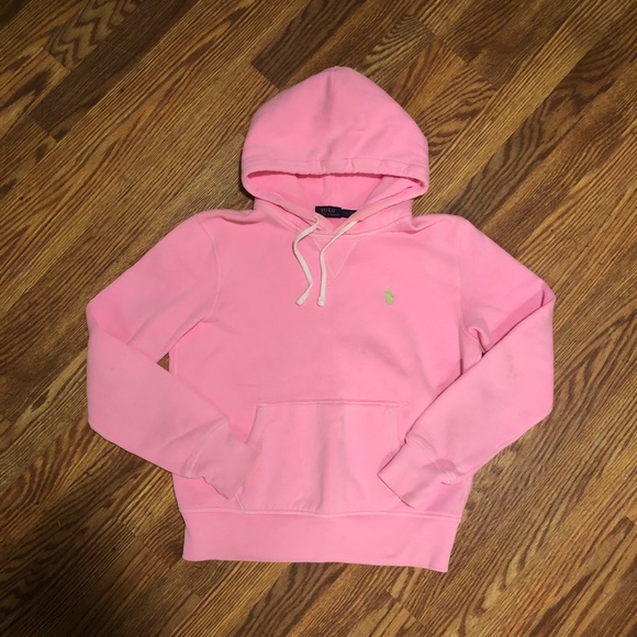 pink polo ralph lauren hoodie